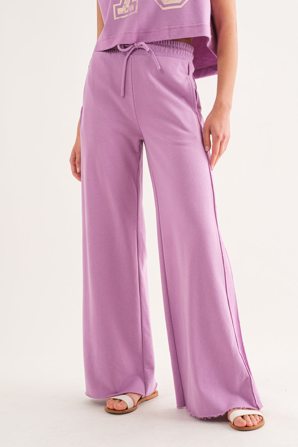 Wide Leg Relaxed Fit Pants