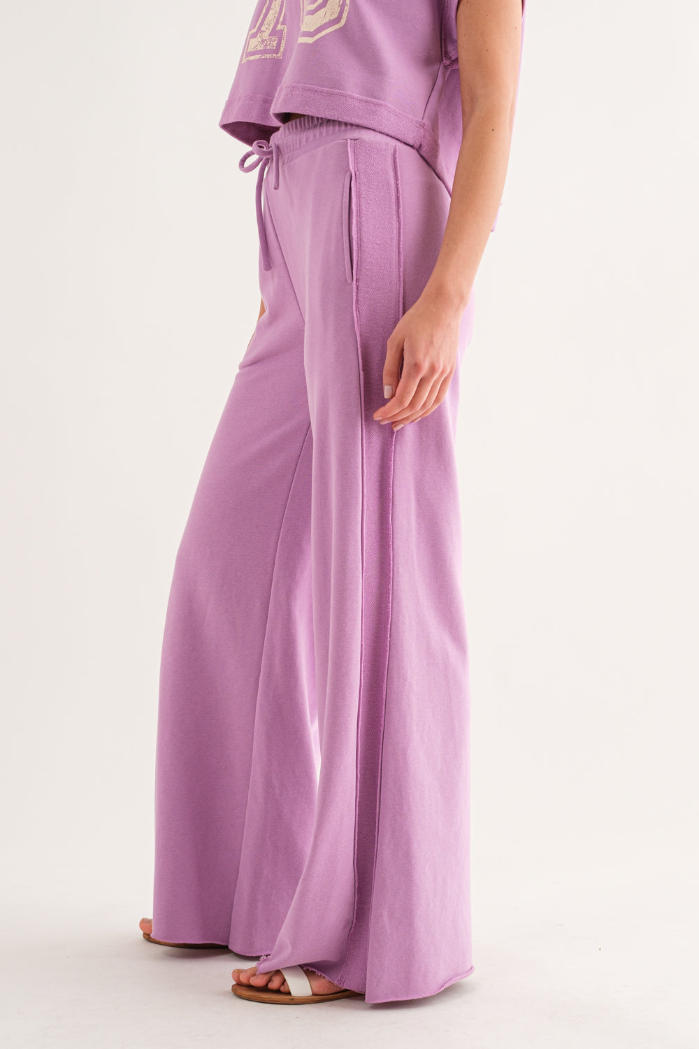 Wide Leg Relaxed Fit Pants