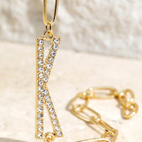 Crystal Initial Letter Bracelet