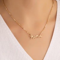 Mama pendant Necklace