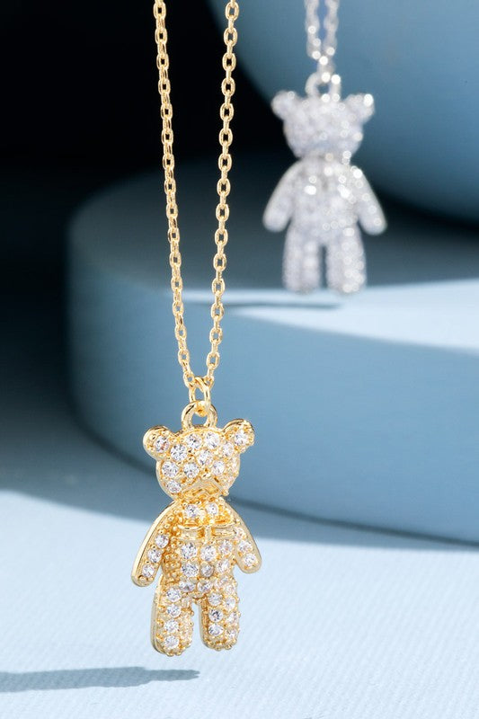 Teddy Bear Necklace