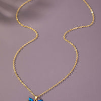 Butterfly Pendant Necklace