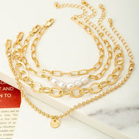 Pearl Mixed Chain Bracelet