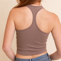 High Neck Racerback Top