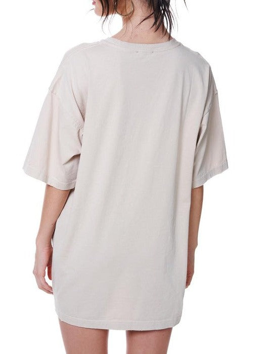 Rock and Roll Oversize Vintage Graphic Tee