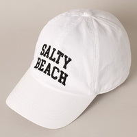 Salty Beach Patch Baseball Cap