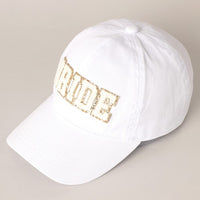 BRIDE Chenille Letter Patch Baseball Cap