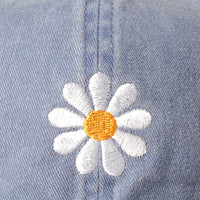 Daisy Embroidery Baseball Cap