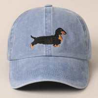 Dachshund Embroidered Baseball Cap