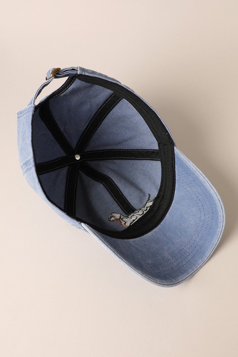 Dachshund Embroidered Baseball Cap