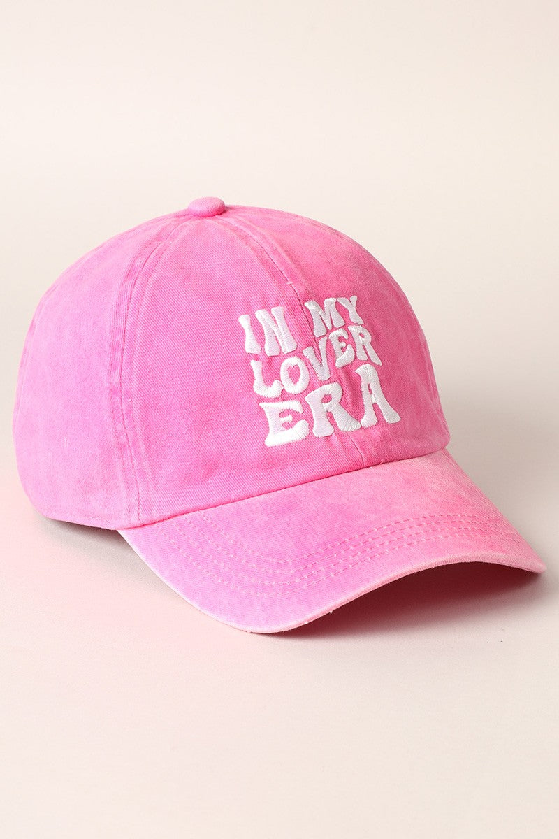In My Lover Era Embroidered Baseball Cap