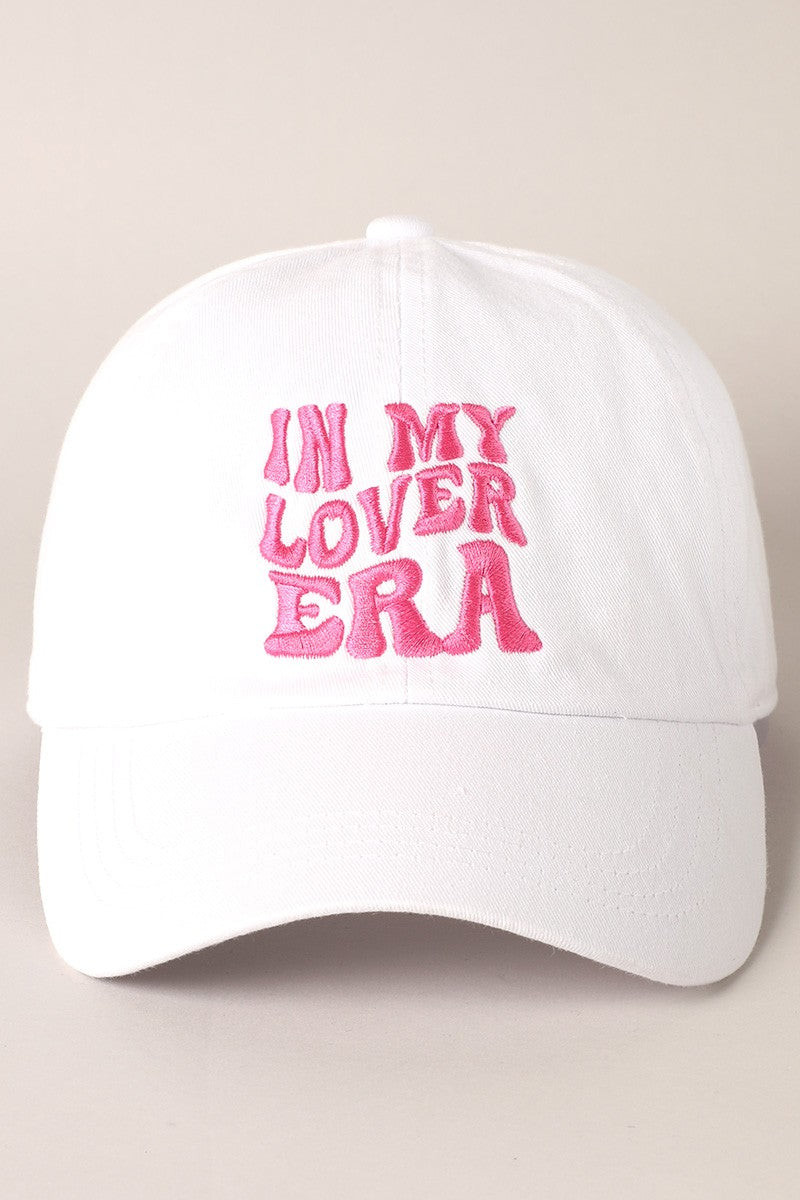 In My Lover Era Embroidered Baseball Cap