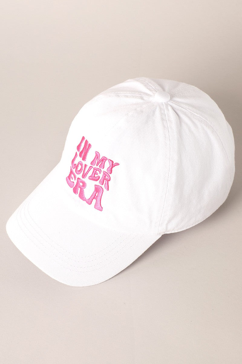In My Lover Era Embroidered Baseball Cap