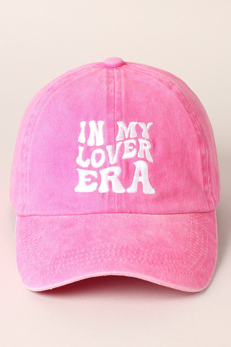 In My Lover Era Embroidered Baseball Cap