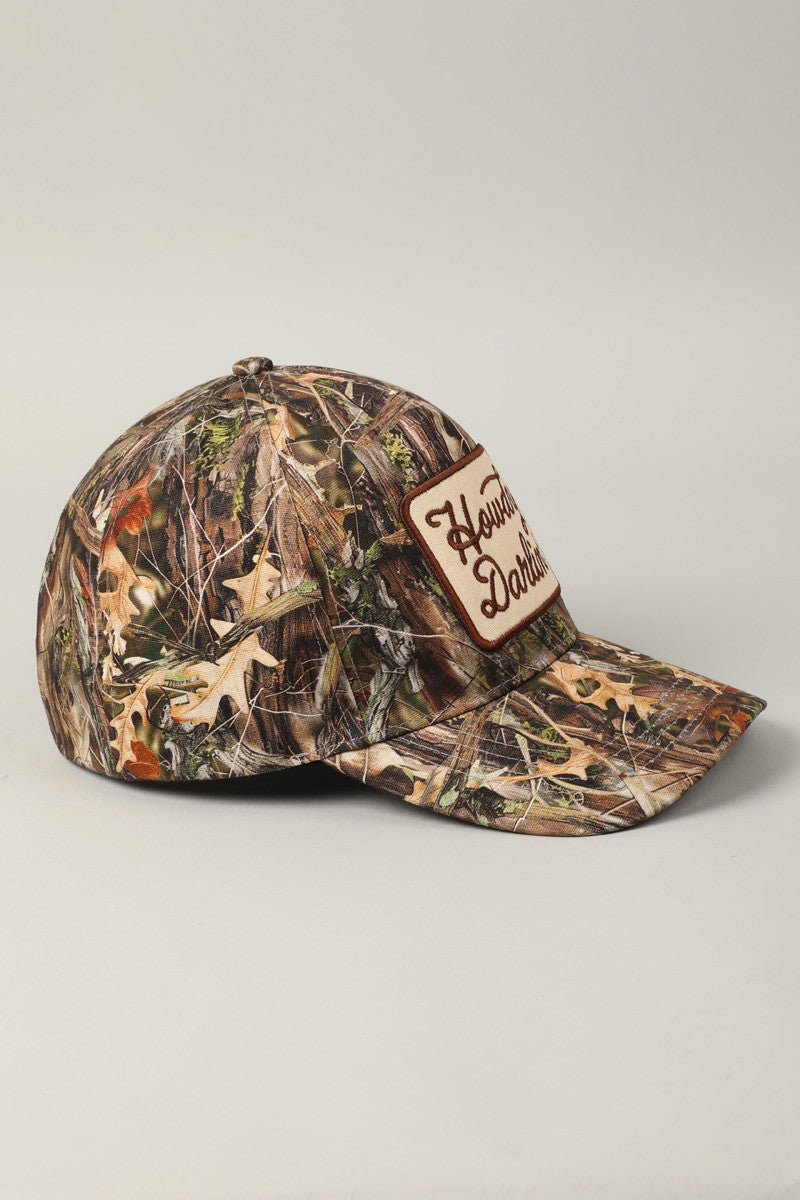 Howdy Darlin' Patch Camo Trucker Hat