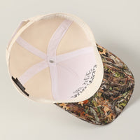 Kiss Me Cowboy Camo Trucker Hat