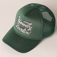 Howdy Darlin' Embroidered Cap