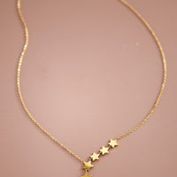 Star Lariat Necklace