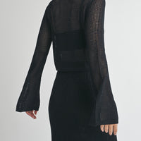 Crochet Knitted Crop Top