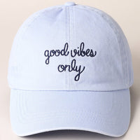 Good Vibes Only Baseball Cap
