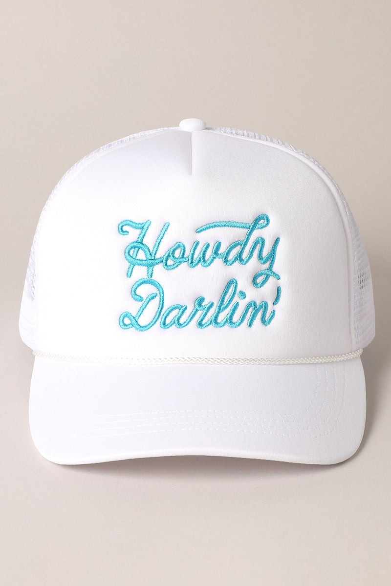 Howdy Darlin' Embroidered Cap