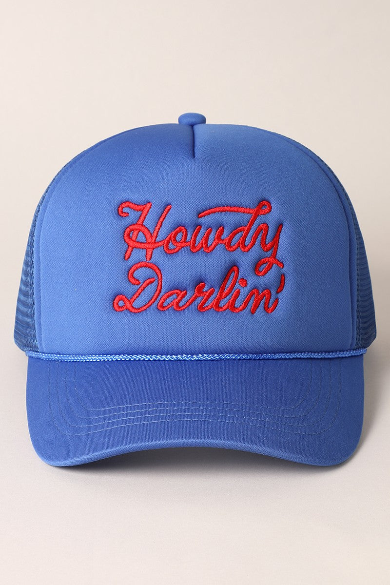 Howdy Darlin' Embroidered Cap