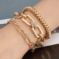 Chain Bracelets Set