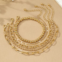 Five Multi Bracelets Set