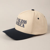 God Bless America Two Tone Cap