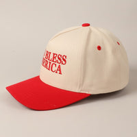 God Bless America Two Tone Cap