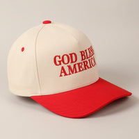 God Bless America Two Tone Cap