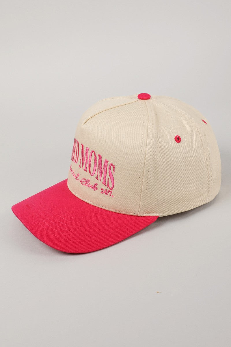 Tired Moms Social Club Embroidered Cap