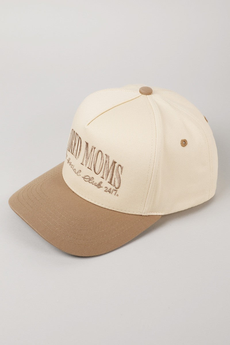 Tired Moms Social Club Embroidered Cap