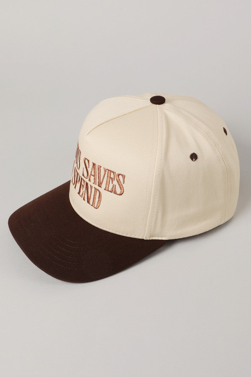 Jesus Saves I Spend  Vintage Cap