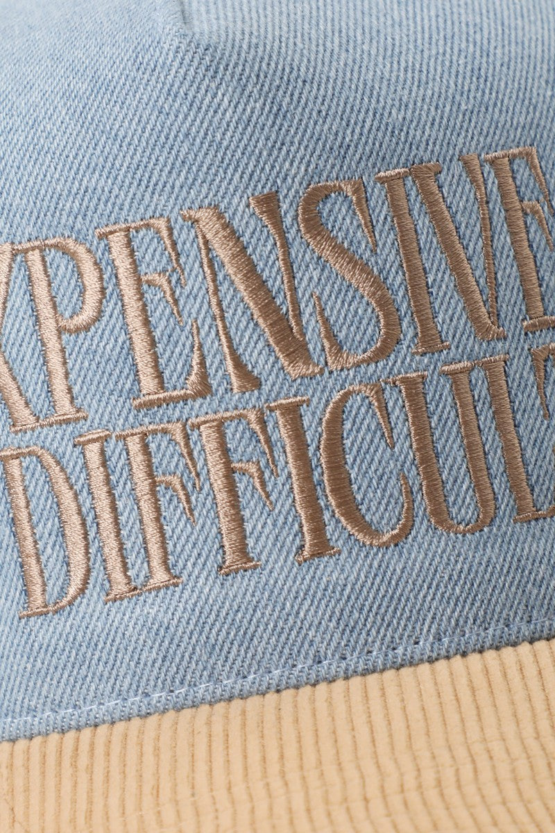 Expensive & Difficult Embroidered Hat