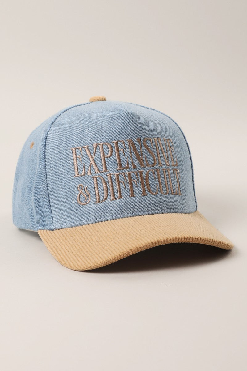 Expensive & Difficult Embroidered Hat