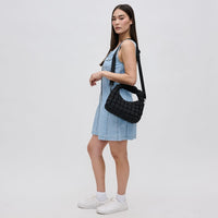 Knot Quilted Mini Tote/Crossbody Bag