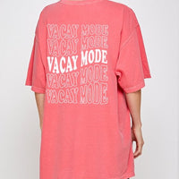 Vacay Mode Vintage Graphic Oversized Tee