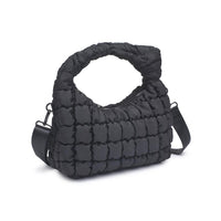 Knot Quilted Mini Tote/Crossbody Bag