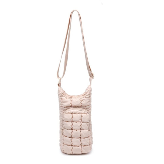 Quilted Puffer Water Bottle Crossbody