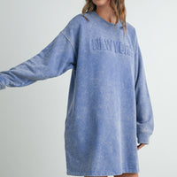 New York Sweatshirt Dress
