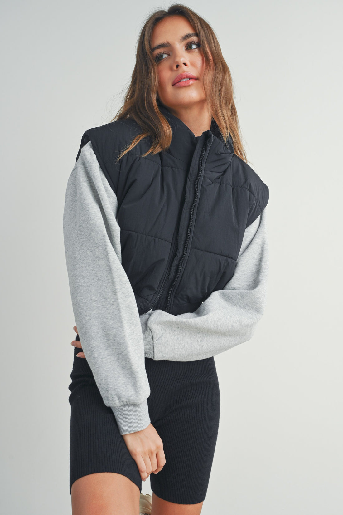 Puffer Crop Vest