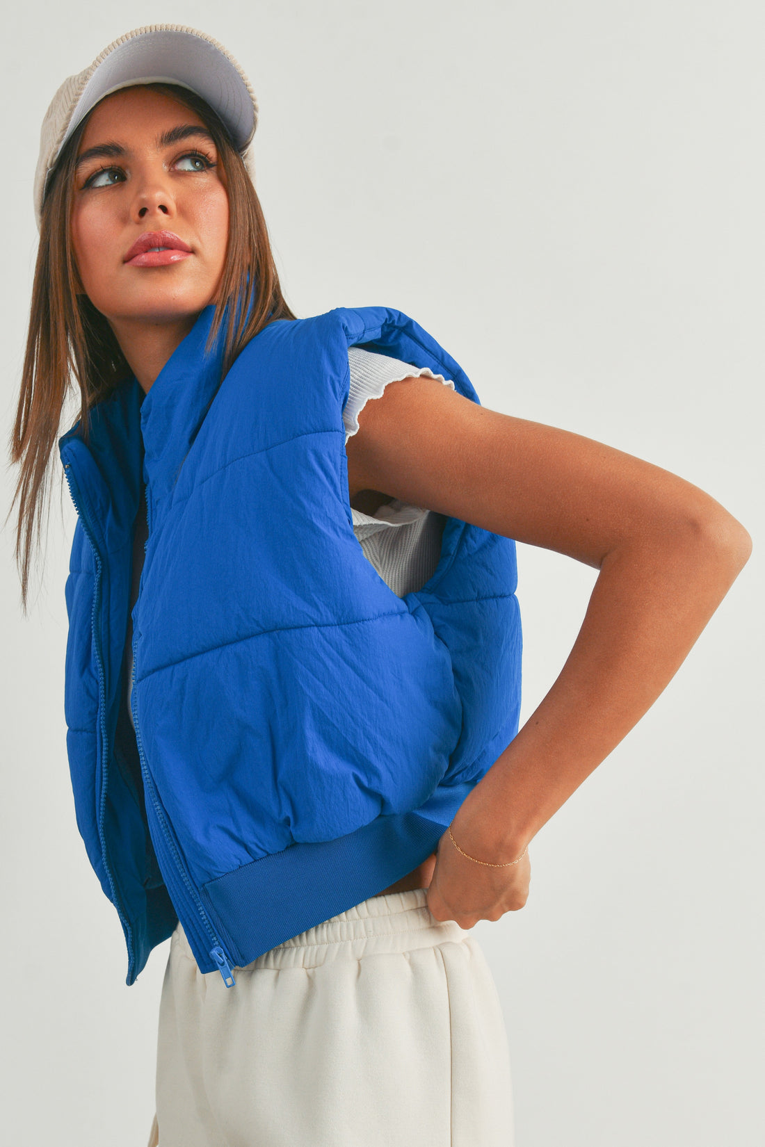 Puffer Crop Vest