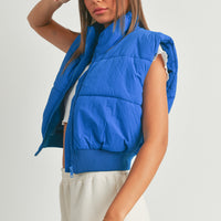 Puffer Crop Vest