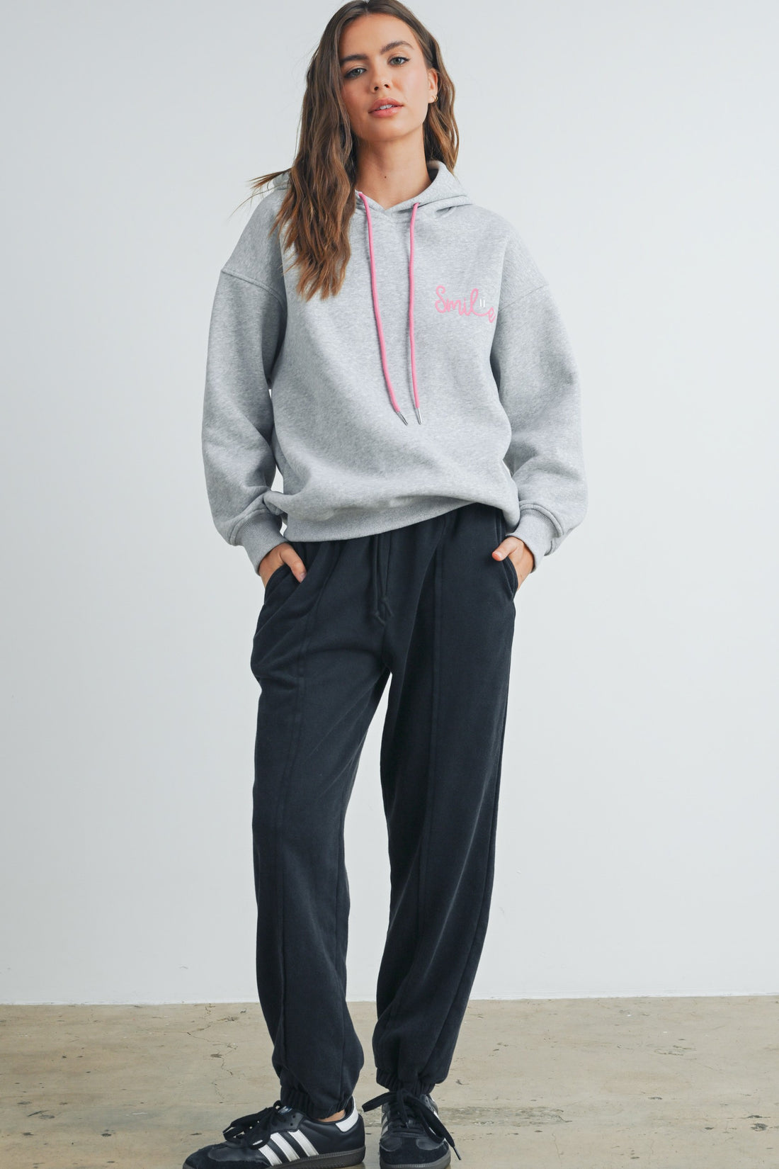 Washed Drawstring Jogger Pants