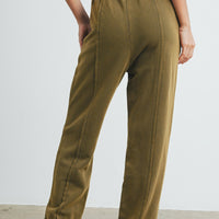 Washed Drawstring Jogger Pants