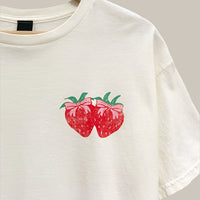 Enjoy The Good Days Berry Oversized T-Shirt