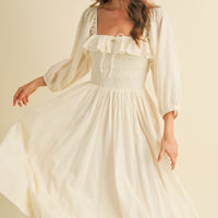 Oasis Flowy Midi Dress