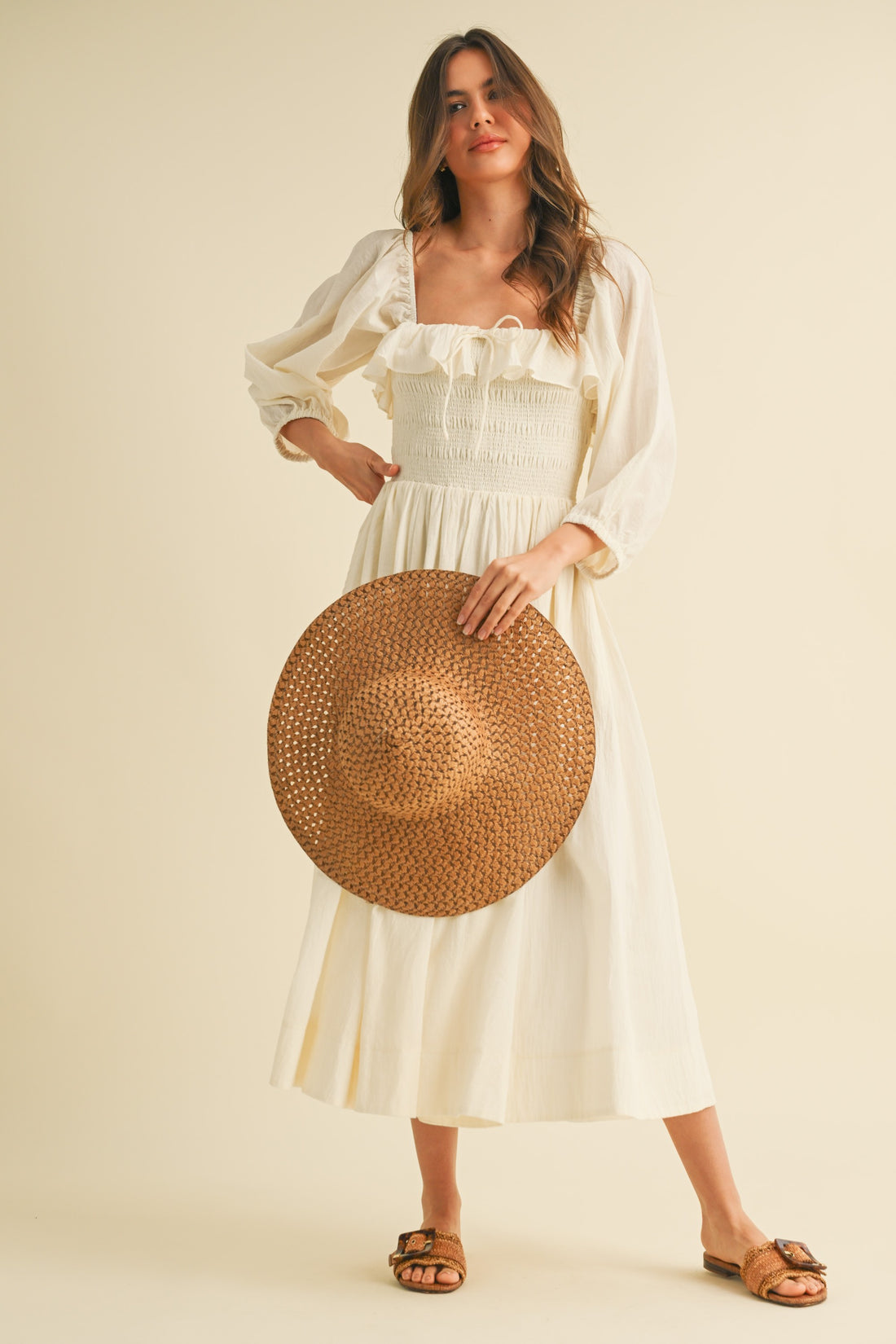 Oasis Flowy Midi Dress