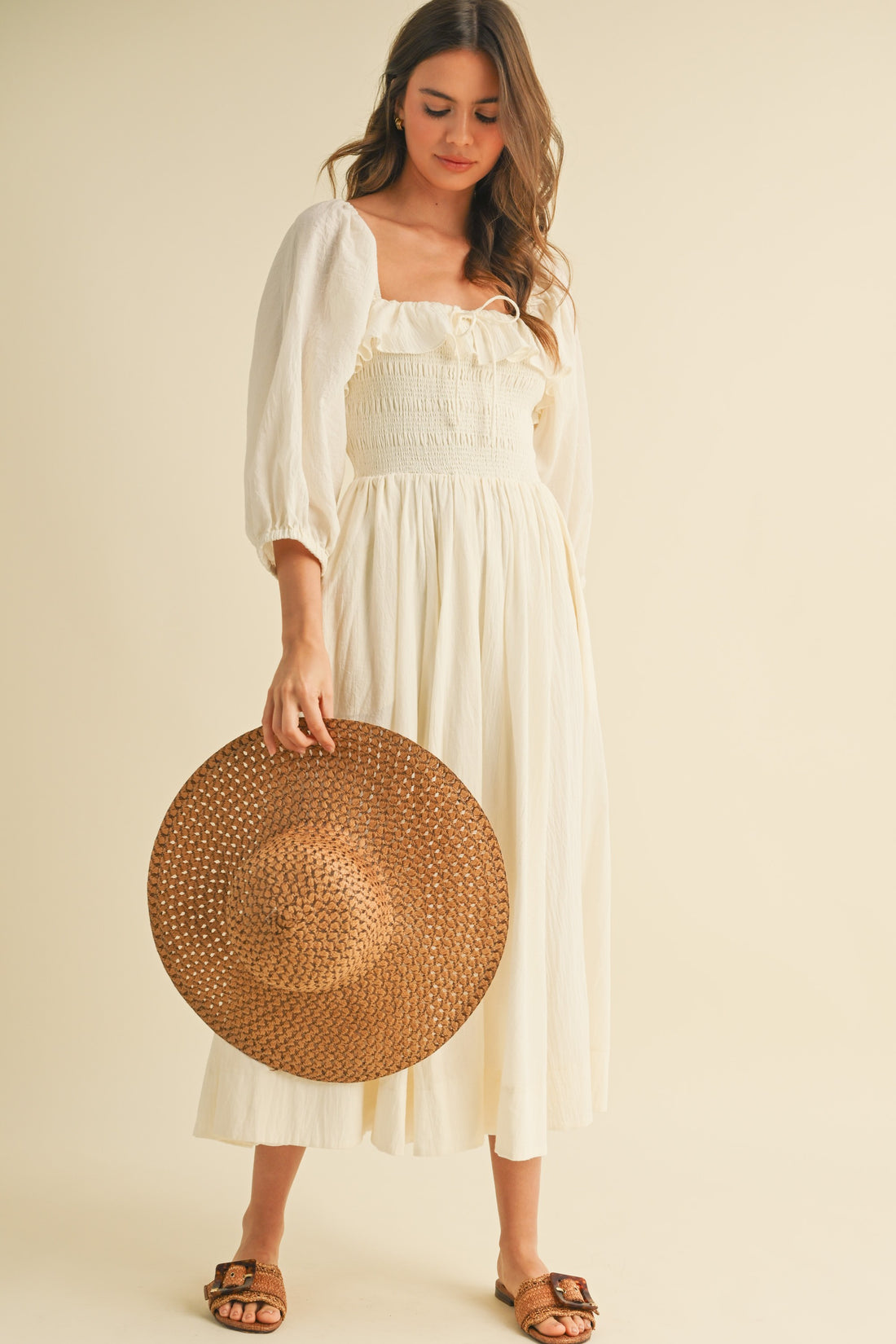 Oasis Flowy Midi Dress